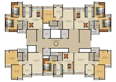 Mukta Luxuria Floor Plan